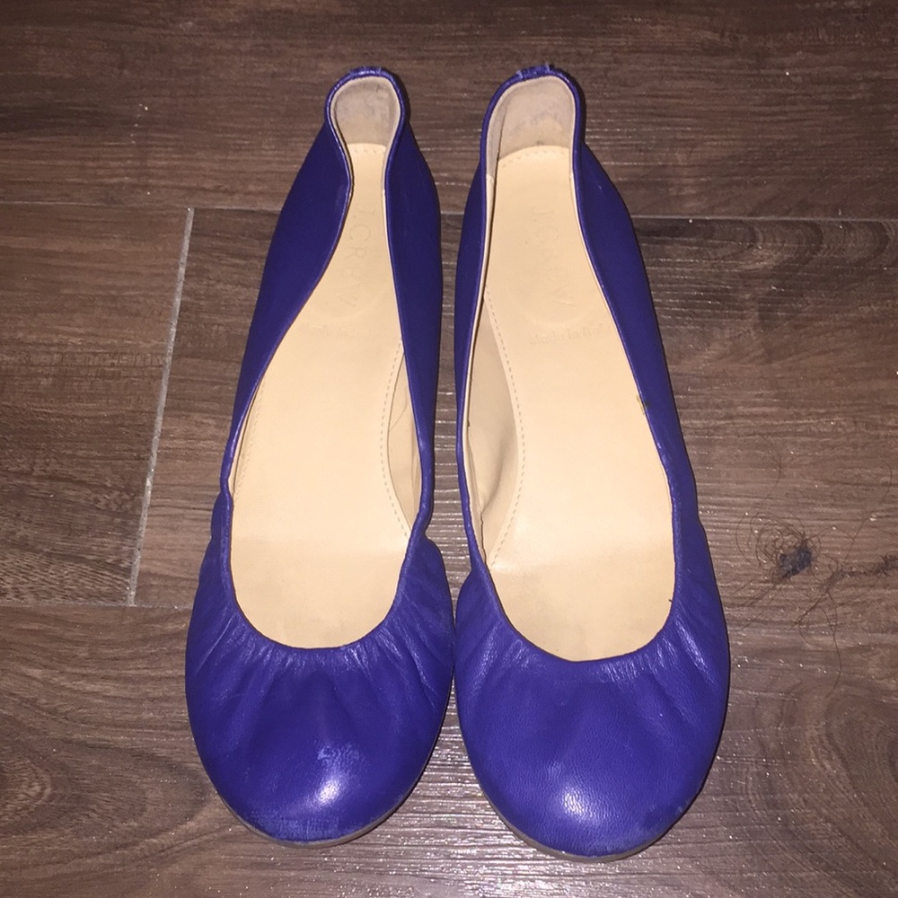 J Crew Leather Flats, Size 7.5